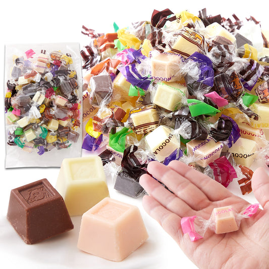 いろんな味が楽しめる!!【お徳用】ジャージーミックスひとくちチョコレート300g×3