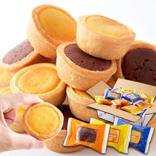チーズ・ココア・ヨーグルト！3つの美味しさにフルーツを合わせた☆3種のフルーツタルト24個×3